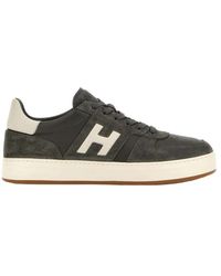 Hogan - Appliqué Sneakers - Lyst
