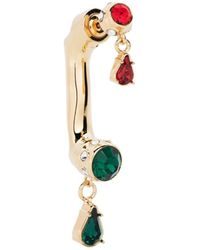 Rabanne - Crystal-Embellished Drop Earring - Lyst