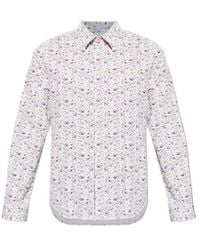 Paul Smith - Ps Paul Smith Graphic Printed Shirt - Lyst