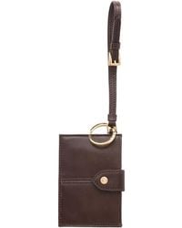 Prada - Leather Card Holder - Lyst