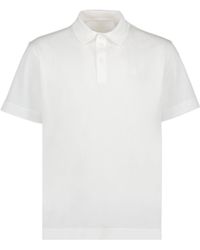 Givenchy - 4G Embroidered Short-Sleeved Polo Shirt - Lyst