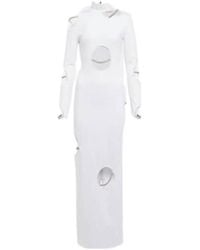 Christopher Kane - Embellished Cutout Maxi Dress - Lyst