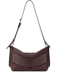 Givenchy - Flap Leather Messenger Bag - Lyst