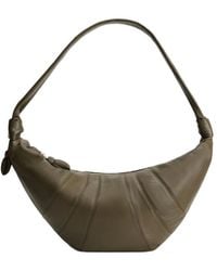 Lemaire - Large Croissant Panelled Shoulder Bag - Lyst