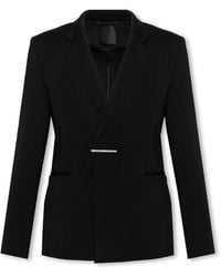 Givenchy - Blazer With Logo - Lyst