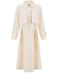 Herno - Long-Sleeved Belted Trench Coat - Lyst
