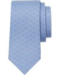 Ferragamo - Gancini Printed Silk Tie - Lyst
