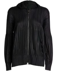 Pleats Please Issey Miyake - Fluffy Basics Jacket - Lyst