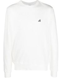Autry - Logo Embroidered Crewneck T-Shirt - Lyst