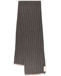 Brunello Cucinelli - Knitted Scarf - Lyst