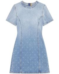 Givenchy - Ombré-Effect Denim Minidress - Lyst