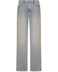 Haikure - Washed Straight-Leg Jeans - Lyst