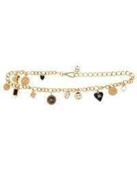 Dolce & Gabbana - Pendant Detailed Belt - Lyst