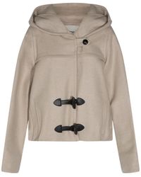 Isabel Marant - Isabel Marant Étoile Toggle Hooded Jacket - Lyst