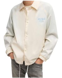 BOSS - Long Sleeve Casual Jacket - Lyst