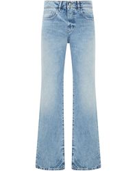 ICON DENIM - Elephant Leg Flared Jeans - Lyst