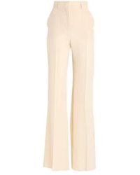 Sportmax - High-Waisted Straight-Leg Pants - Lyst