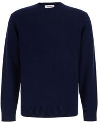 Kangra Cashmere - Long-Sleeve Crew-Neck Sweater - Lyst