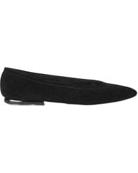 Loro Piana - Primula Round Toe Slip-On Flats - Lyst