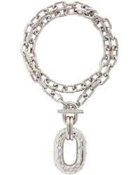 Rabanne - Rabanne Xl Link Necklace - Lyst
