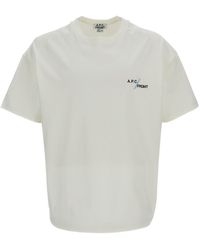 A.P.C. - Fragment Logo T-Shirt - Lyst
