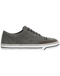 Dolce & Gabbana - Logo Patch Low-Top Sneakers - Lyst