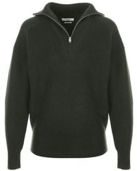 Isabel Marant - Logo-Patch Zip-Up Jumper - Lyst