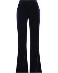 Ganni - Plain Colour Flared Trouser - Lyst