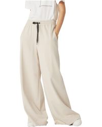 Brunello Cucinelli - Smooth French Terry Track Trousers - Lyst