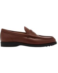 Tod's - Round-Toe Loafers - Lyst