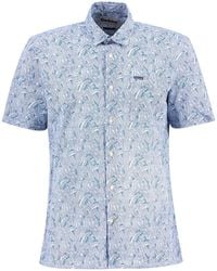 Barbour - Short-Sleeved Button-Up Shirt - Lyst