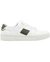 BOSS - Leather Casual Sneakers - Lyst