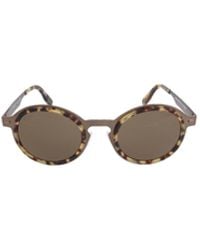 ZEGNA - Round-Frame Sunglasses - Lyst