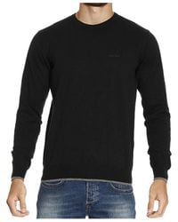 Armani Jeans - Round-Necked Logo Pullover - Lyst
