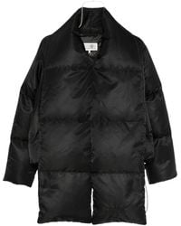 MM6 by Maison Margiela - Scarf Down Jacket - Lyst