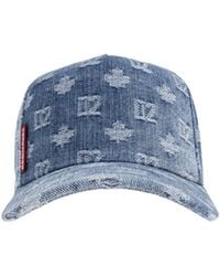 DSquared² - D2 Monogram Baseball Cap - Lyst