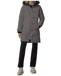 Canada Goose - Shelburne Logo-Patch Parka - Lyst