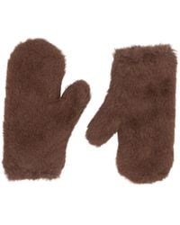 Max Mara - Strap Detailed Mittens - Lyst
