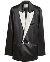 forte_forte - Double-Breasted Blazer - Lyst