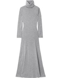 TOVE - Suzette Wool And Silk-Blend Turtleneck Midi Dress - Lyst