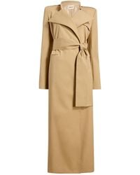 KHAITE - Maxwell Belted Trench Coat - Lyst