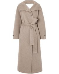 Proenza Schouler - Belted Wool Coat - Lyst