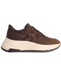 Hogan - Hi-Fi Leopard-Print Sneakers - Lyst