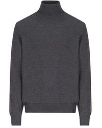 Fay - Mock Neck Sweater - Lyst