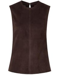 Stouls - Miuccia Suede Tank - Lyst