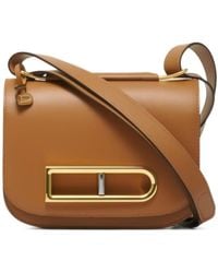 Delvaux - Lingot Leather Shoulder Bag - Lyst