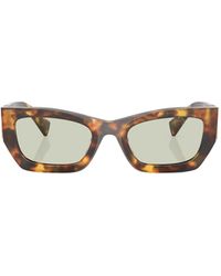 Miu Miu - Eyewear Square Frame Sunglasses - Lyst
