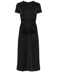 Victoria Beckham - Blaire Gathered Midi Dress - Lyst
