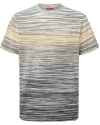 Missoni - Faded-Flame Pattern T-Shirt - Lyst