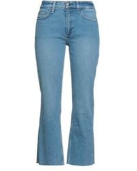 Rag & Bone - Light-Colored Denim Straight-Leg Pants - Lyst